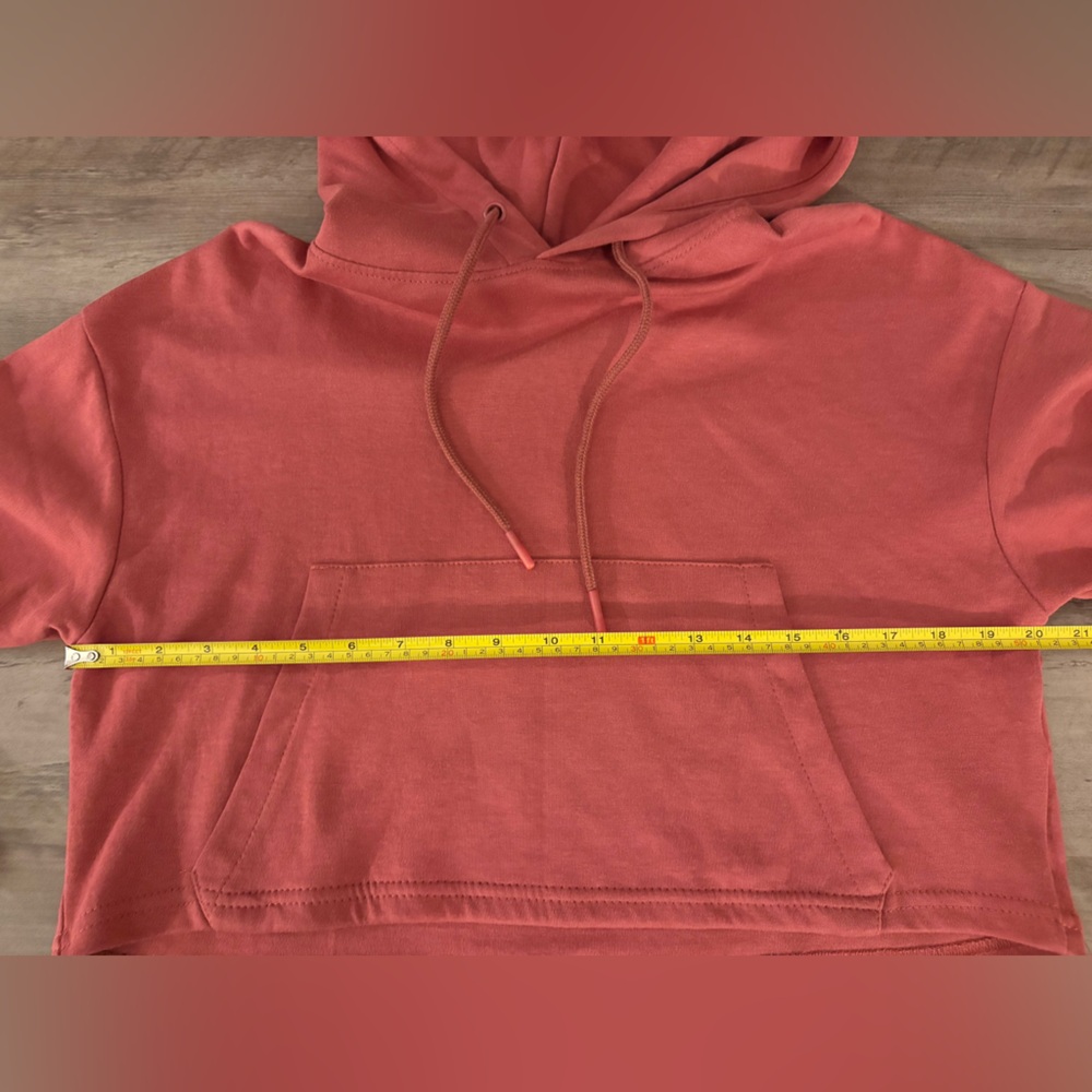 Bershka Cropped Hoodie - Picture 6 of 8